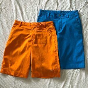 Lot of 2 Puma Golf Shorts